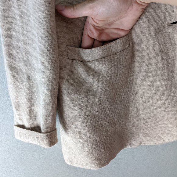 J. Crew Beige Cardigan Sweater - Picture 2 of 5